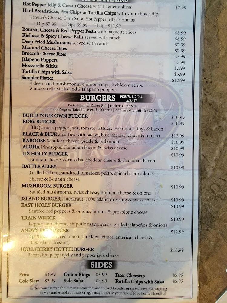 Andy's Place Menu image 3